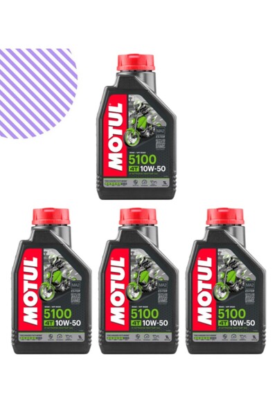 Motul 5100 10w50 Motorsiklet Yağı 4 Litre