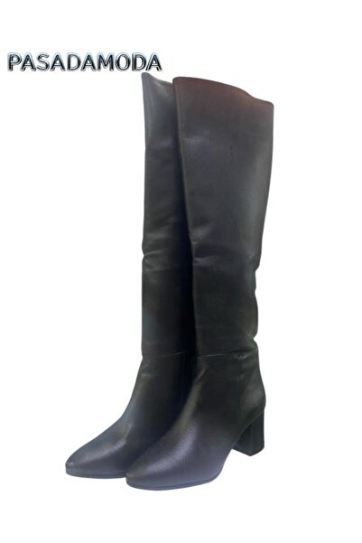 PASADAMODA FIRSAT SİYAH KADIN ÇİZME G-711