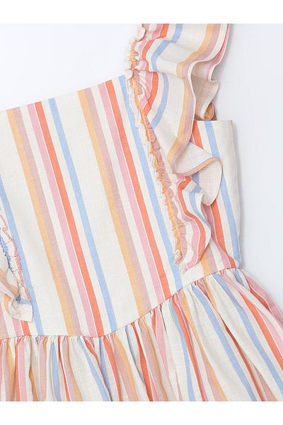 LC Waikiki Square Collar Girl's Dress