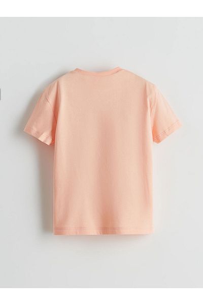 LC Waikiki Νέα σεζόν Crew Neck Printed Boy's T-Shirt