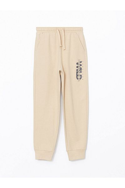 LC Waikiki Pantaloni de sport Jogger pentru băieți cu talie elastică LCW
