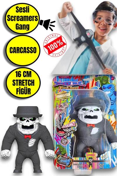 MEDUSHOP Monster Flex Uzayan Esnek Oyuncak Stretcheapalz Screamers Çete Seris...