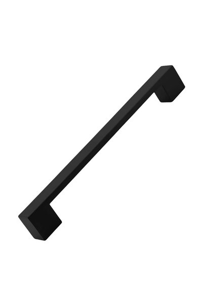 NUBLADO As Bridge (160 mm - 16 cm) Matte Black Metal Furniture Kitchen Drawer Cabinet Cupboard Handle Handle Handles.