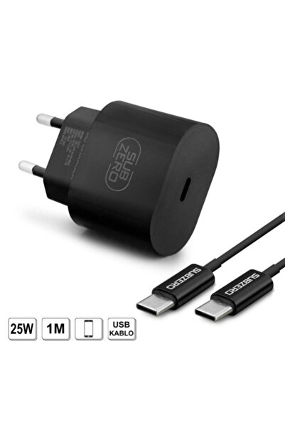 Subzero Sg47 25w Yeni Nesil Type-c Girişli Type-c Kablolu Pd Hızlı Şarj Aleti