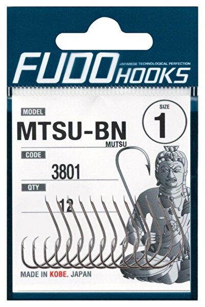 Fudo 3801 Mutsu Black Nikel Çember İğne No:3/0