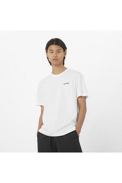 Salomon Ανδρικό αθλητικό μπλουζάκι Lc2526400 Logo Tee M