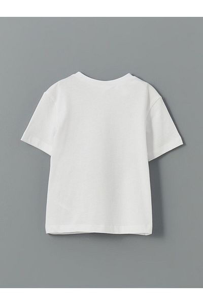 LC Waikiki Μπλουζάκι LCW ECO Crew με στάμπα για αγόρια