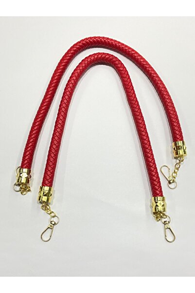 karantuhafiye 50 εκ. Κόκκινο/Χρυσό Μοντέλο Στήριξης Πλάτης (Λαβή) ή Μοντέλο Ο...