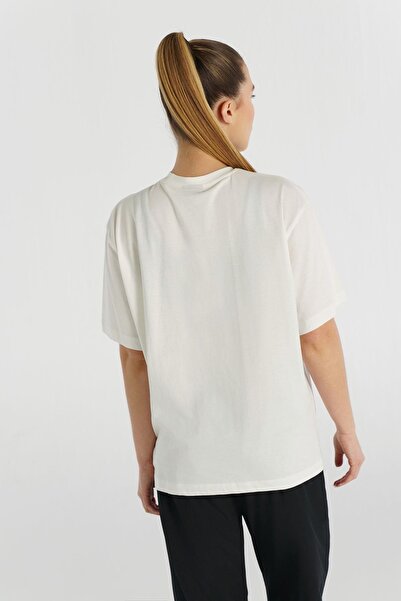 hummel 912150-9003 Patez Oversized Women's Sports T-Shirt White