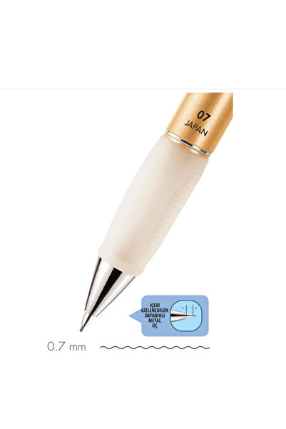 Serve Deep Mekanik Kurşun Kalem Metalik Renk Altın