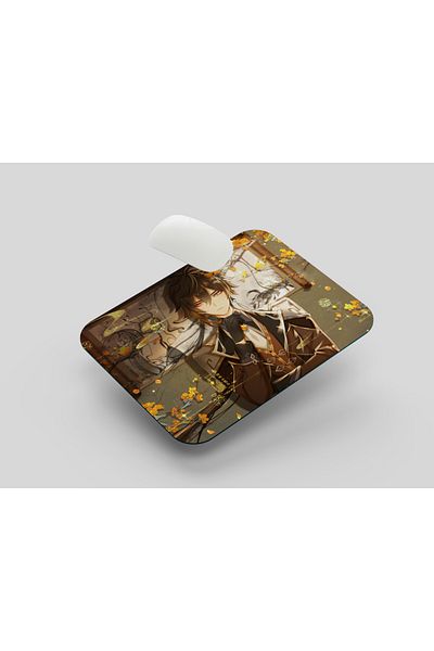 Akumastik Genshin Zhongli Mousepad - 22 X 18 cm - Anime