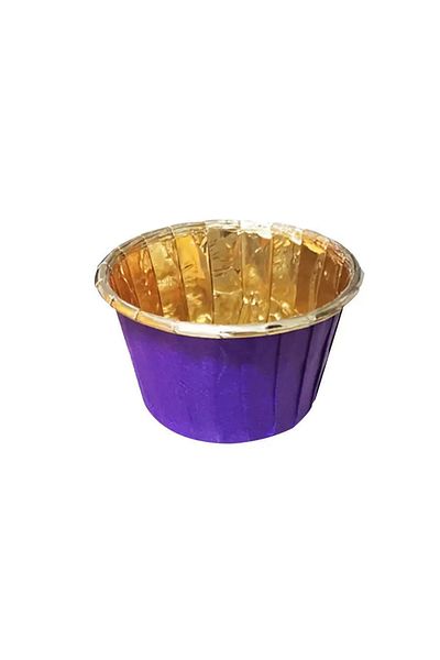 BENS Pack of 25 Purple Acetate Gold Pet Capsules - 50X39