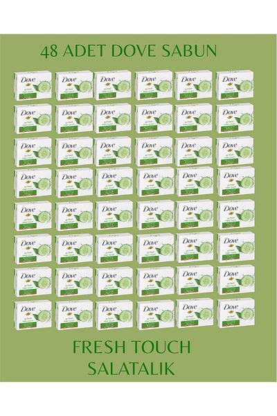 Dove Dove Beauty Soap 48 Pack Green Cucumber Extract