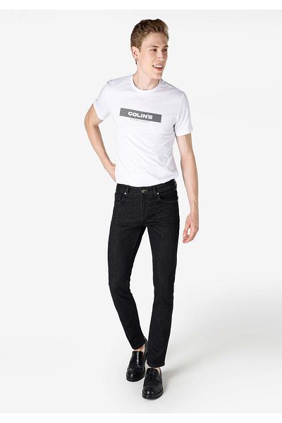 Colin's 044 Karl Straight Fit Low Waist Straight Leg Men's Blue Jean Pants