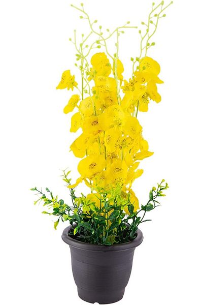 AKDC Artificial Plant L(13CM) XW(13CM) XH(46CM) Green & yellow