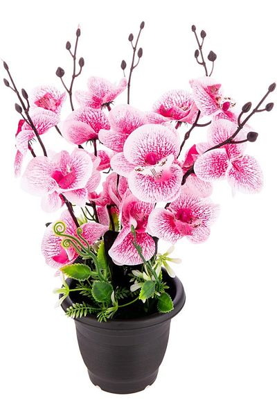 AKDC Artificial Plant L(13CM) XW(13CM) XH(35CM) Pink