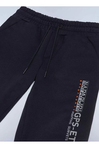 Napapijri Straight Leg Navy Blue Boys' Sweatpants NP0A4I5L1761-K M-EIGER