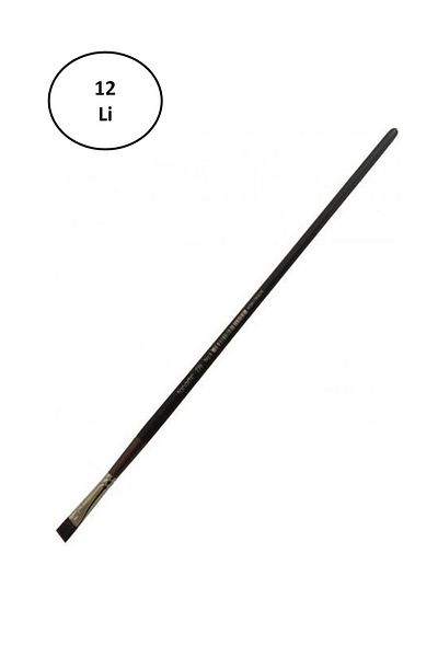 Alray Fanart : Academy : Series 278 : Hard Bristle Short Flat Brush 12 pcs