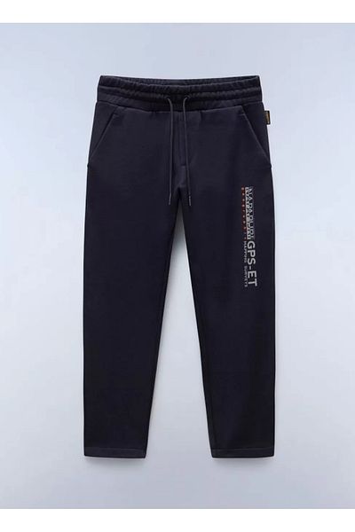 Napapijri Straight Leg Navy Blue Boys' Sweatpants NP0A4I5L1761-K M-EIGER