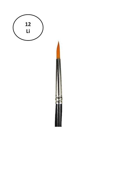 Alray Fanart 123 Series Synthetic Brush Size 4 12 Pieces