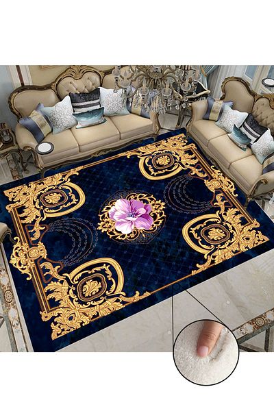 sharpdo Rectangular Soft Touch Carpet Multicolor 160*230cm
