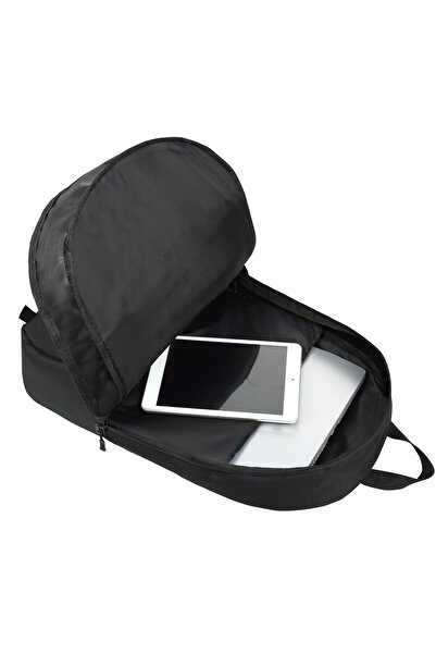 Kingston Hill Черна водоустойчива раница за лаптоп - 15,6-16,1-16,9 инча съвместима, поддържа Celil и Sponge