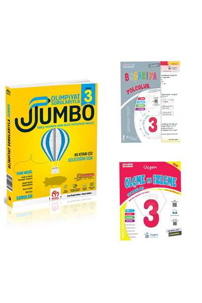 Model Eğitim Yayınları MODEL 3.SINIF JUMBO TÜM DERSLER SORU BANKASI VE ÜÇGEN YAYINLARI DENEME + TÜM DERSLER YAPRAK TEST