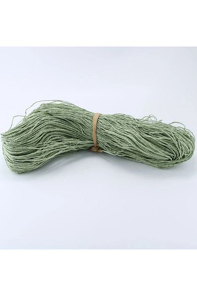 Ceet Markets Alray Mildew Green Color Hasp Paper Rope Bag Rope Supla Rope No:49 - (550-600 Gr)
