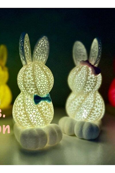 3D Brothers USB Light led Rabbit table lamp