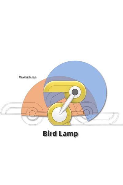 3D Brothers Smart bird lamp LED USB bird light