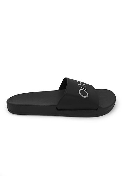 İncim One Black White Pool Beach Beach Slippers Casual Men's Slippers