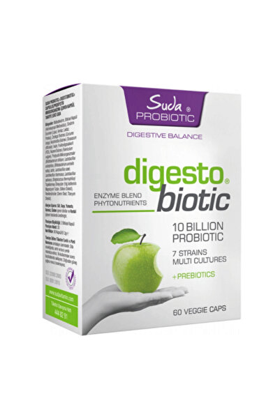 SUDA PROBIOTIC مكمل غذائي دايجستوبيوتيك 60 كبسولة