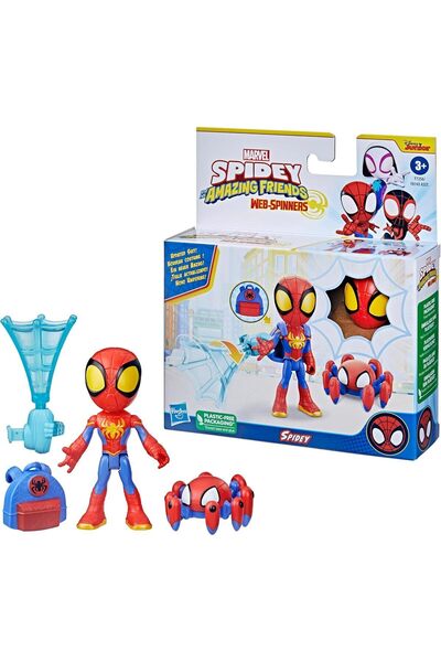 Hasbro Spidey Extraordinary Friends Set Spidey Figure 10cm And Accessories