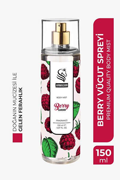 Armasari Berry Garden Parfümlü Kadın Vücut Spreyi Vücut Kokusu Vücut Misti Bo...