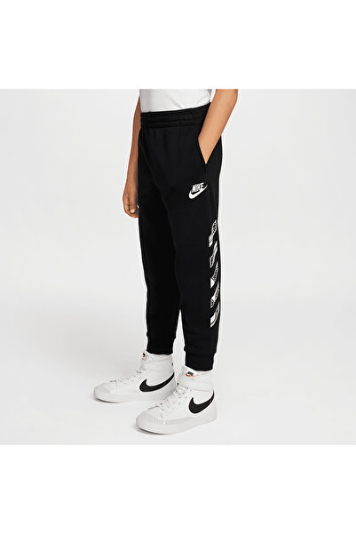 Nike Outside The Lines Çocuk Siyah Eşofman Altı (86M685-023)