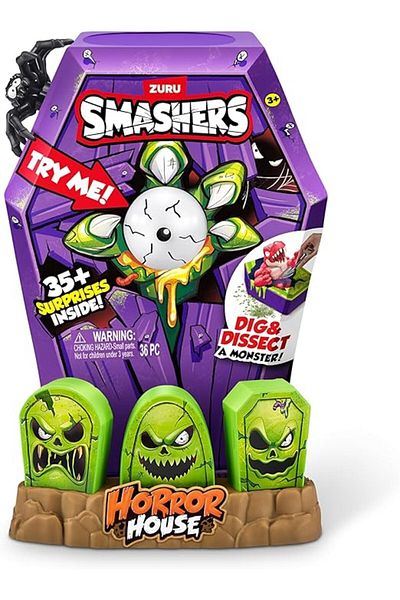 Smashers - Set With Over 35 Figures And Accessories, Horror House Large