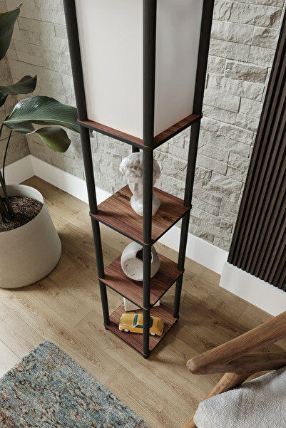 messer SAKAKİ RAFLI LAMBADER CEVİZ