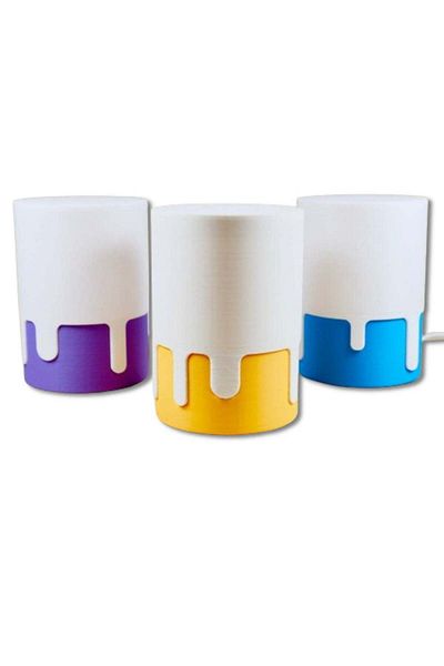3D Brothers Table Lamp Led Drippy  Light for any corner USB at house or office