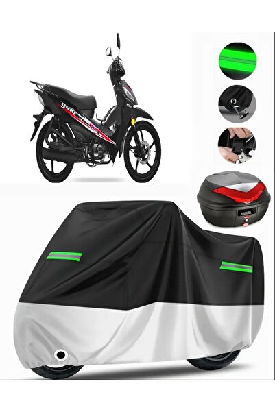 MotoEN Yuki Attact 100 حقيبة خلفية متوافقة مع القماش المشمع الممتاز للدراجات ...