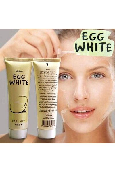 Mistine Egg White Deep Cleansing Peel Off Mask 85g by Mistin Thailand