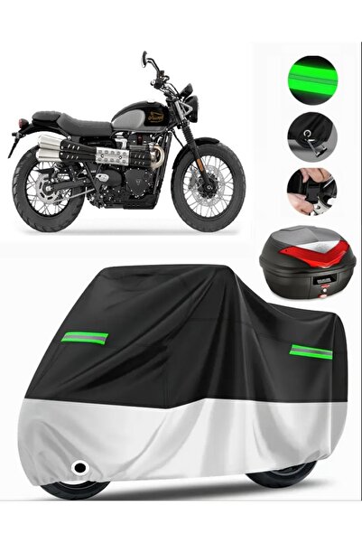 MotoEN Triumph Street Scrambler متوافق مع القماش المشمع للدراجات النارية Prem...