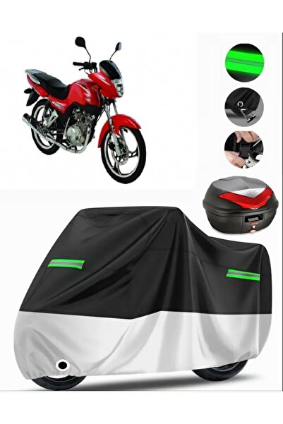 MotoEN Salcano Wolf Rear Bag Compatible Premium Motorcycle Tarpaulin (Lock Co...