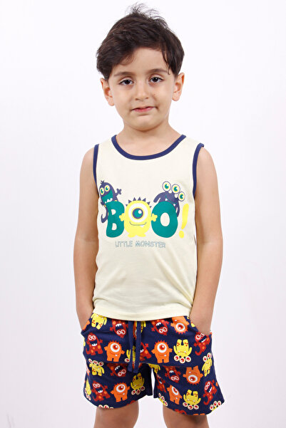Toontoy Boy Boo! Printed Shorts Suit