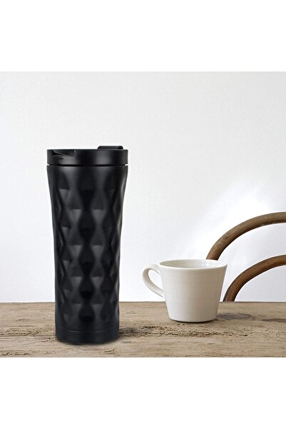 COOYA Travel Coffee Mug,500ml Stainless Steel Vacuum Insulated Cup Thermos Leakproof for Coffee,Tea