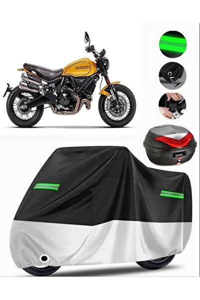MotoEN حقيبة Ducati Scrambler 1100 Sport Pro الخلفية المتوافقة مع القماش المش...