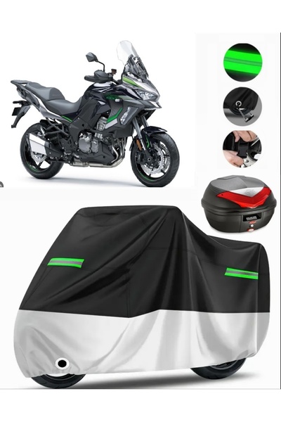MotoEN غطاء خلفي متوافق مع Kawasaki Versys X300 للدراجات النارية Premium (متو...