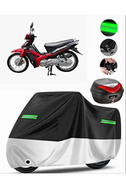 MotoEN قماش مشمع ممتاز للدراجات النارية متوافق مع الحقيبة الخلفية للدراجات ال...