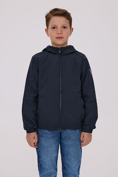 Guess Bg Store Boy's Navy Blue Raincoat