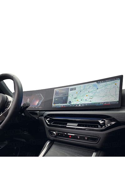 ael-tech Bmw 4 Series Digital Instrument and Navigation Compatible Nano Screen Protector 2023 2025