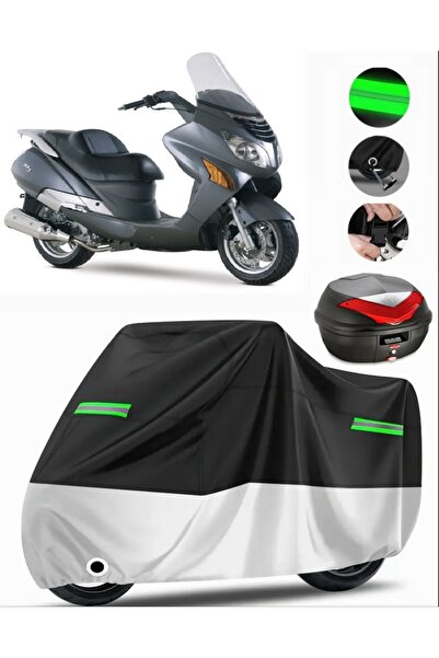 MotoEN Hyosung MS3 250 Topcase متوافق مع القماش المشمع الممتاز للدراجات النار...